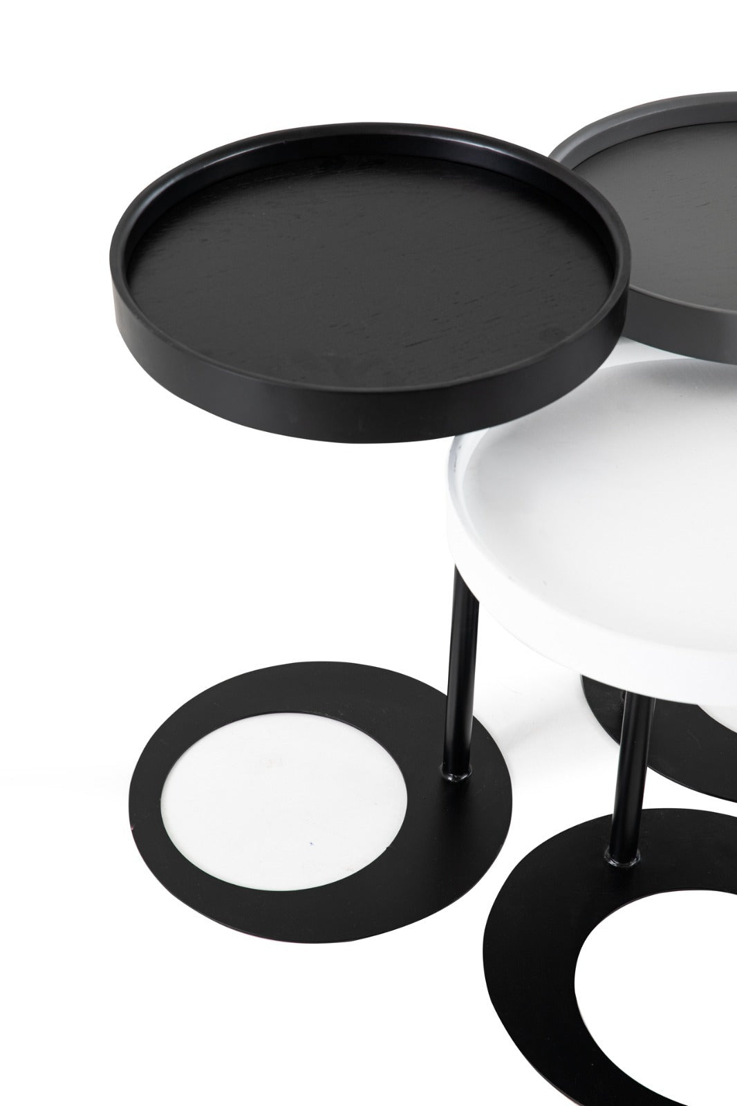 Ren Beistelltisch Set (Black)