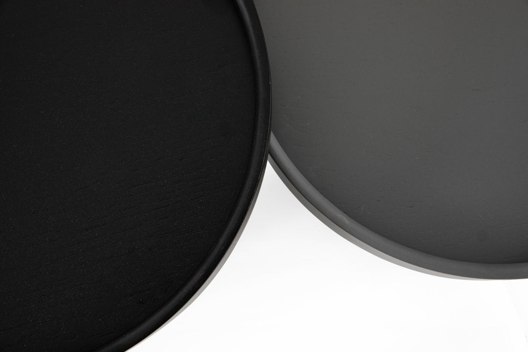 Ren Beistelltisch Set (Black)