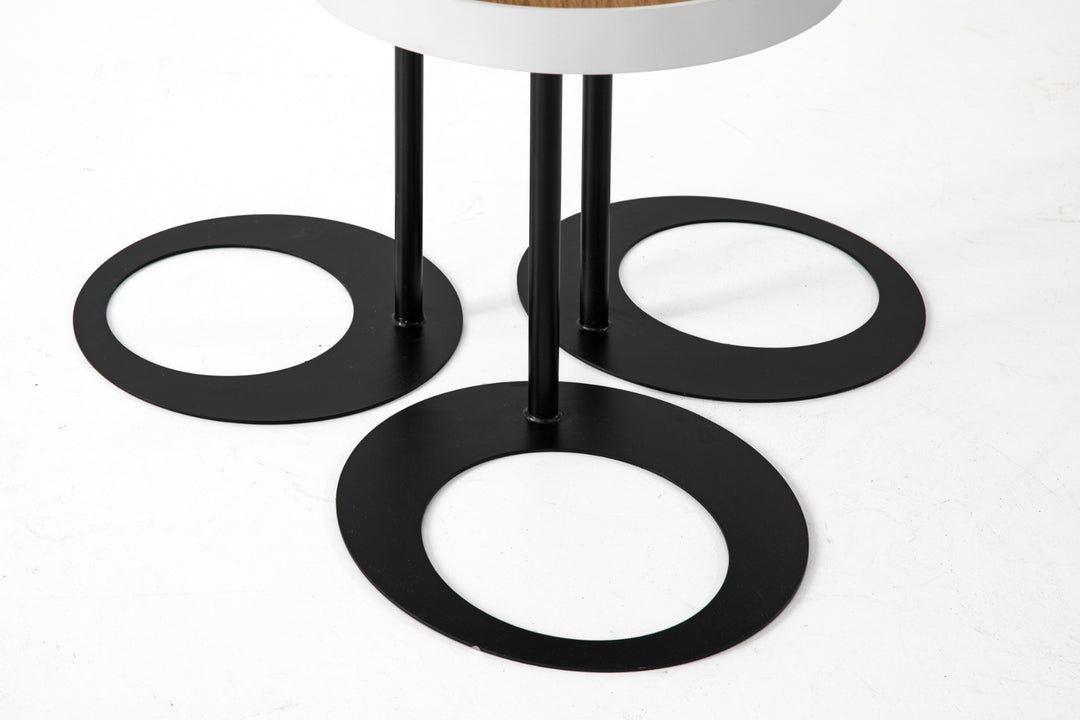 Ren Beistelltisch Set (Black)