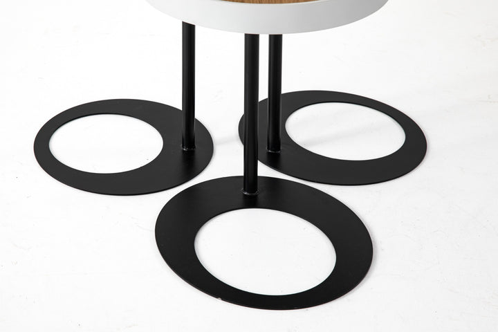 Ren Beistelltisch Set (Black)