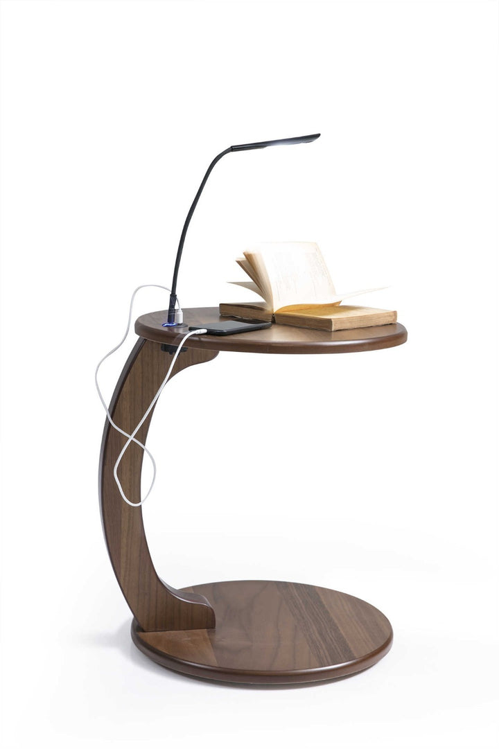 Button Serviertisch (Walnut)