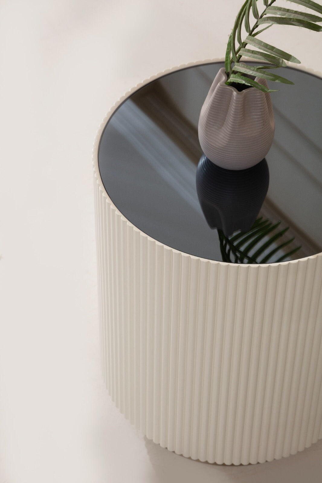 Olivia Beistelltisch Ecru