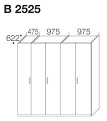 Eco Deluxe Kleiderschrank