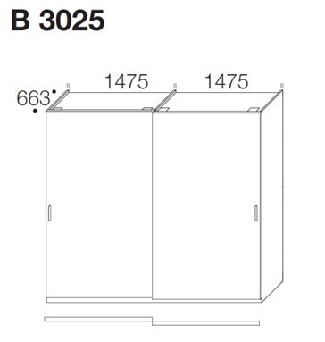 Diagonal Kleiderschrank