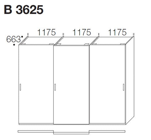 Twin Kleiderschrank